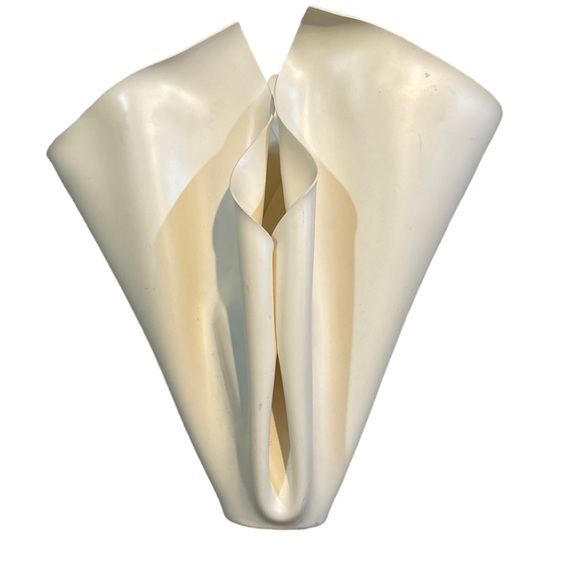 C. T. Designs Mid Century Organic Form Signed Sculpture Vase - Picture 8 of 15